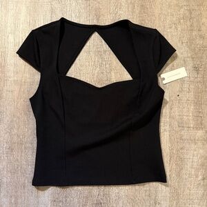 Maeve Sweetheart Ponte Top